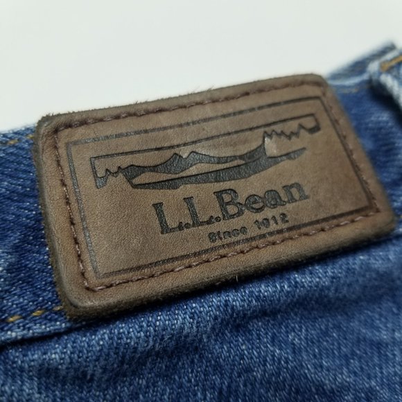 L.L Bean Classic Fit Blue Jeans - 36x30 - Picture 2 of 12